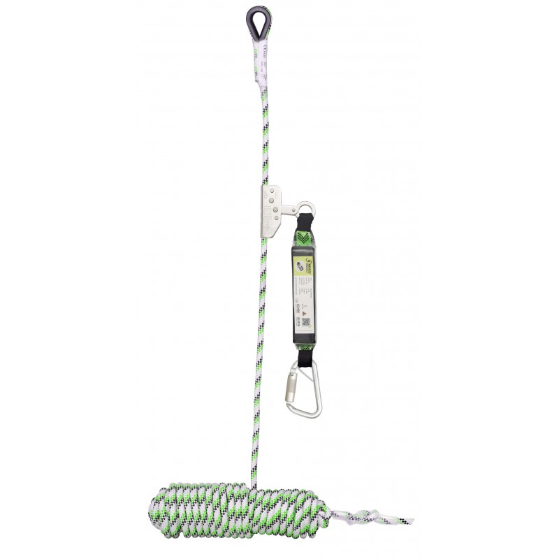 Anticaída deslizante en cuerda long 10 m c/ absorb - FA2010210A