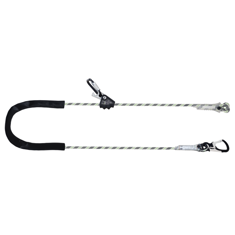 CUERDA SEG POSICINAMIENTO LOG. 2 M C/ BLOQUEADOR DESLIZ. Y CONECTOR ALUM - FA4090920